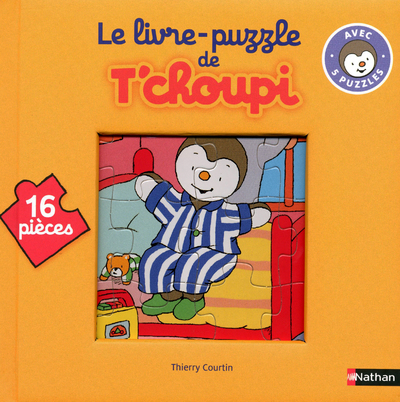 Le Livre-puzzle de T'choupi: 16 pièces