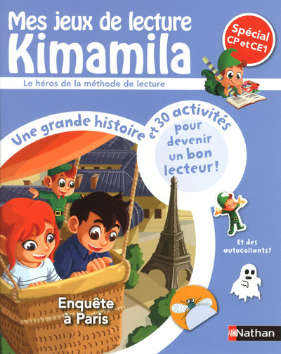 Mes jeux de lecture Kimamila - Enquête à Paris
