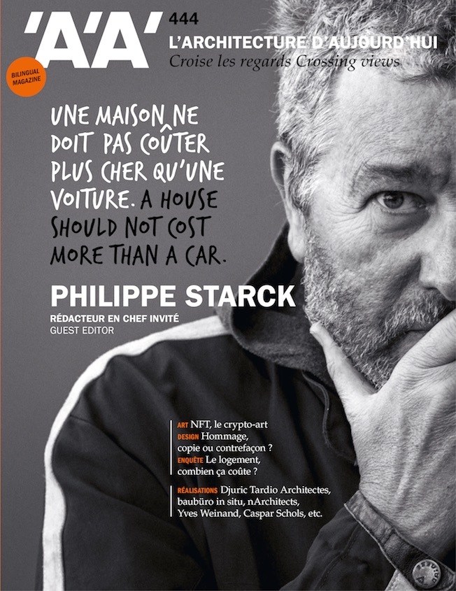 L'Architecture d'Aujourd'hui n°444 : Philippe Starck, rédacteur en chef invité.