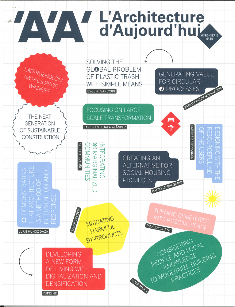 L'Architecture d'Aujourd'hui HS n°35 : Lafargeholcim awards prize winners