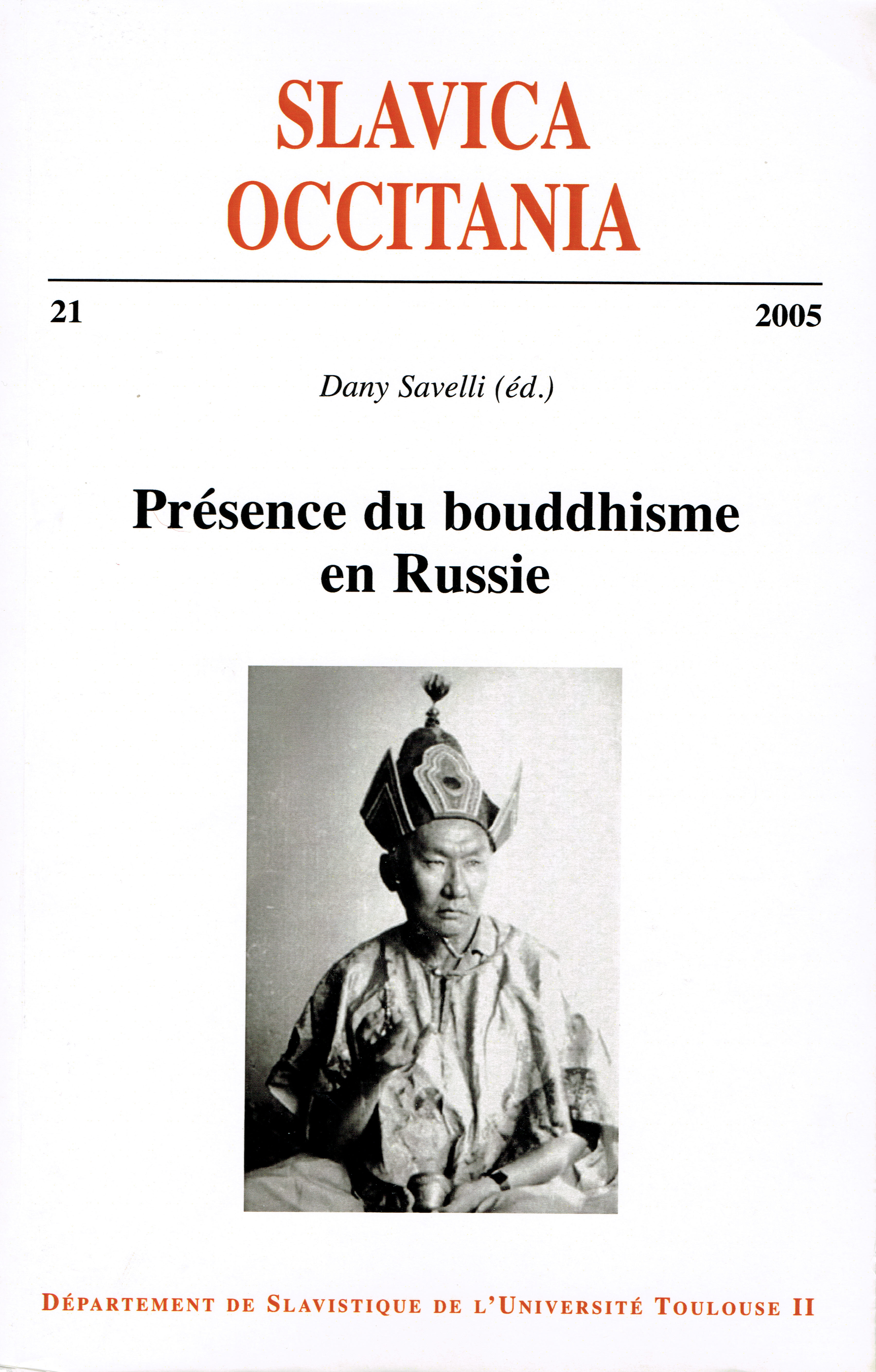 Présence du boudhisme en Russie