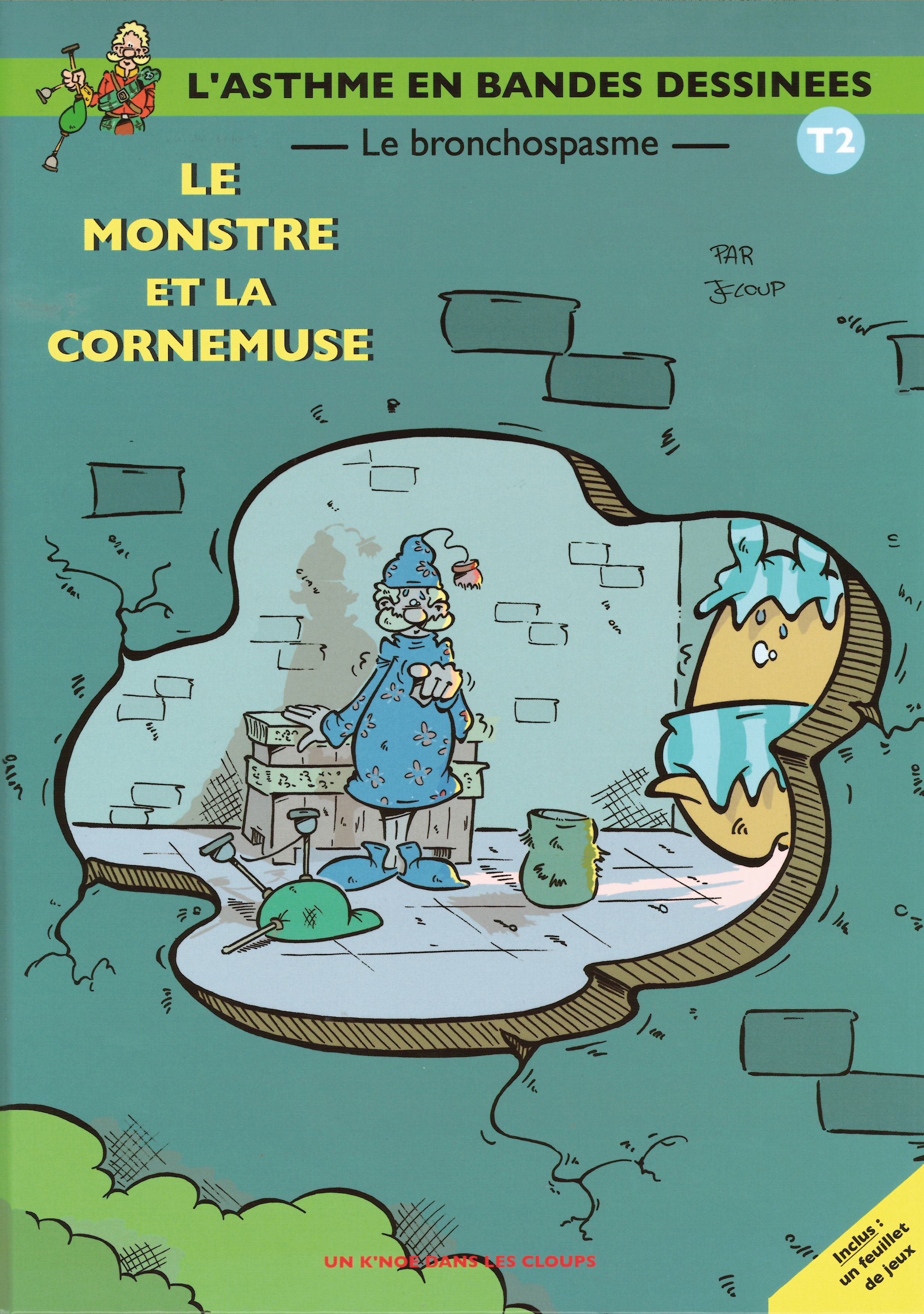 L'Asthme en BD Tome 2: Le monstre et la cornemuse