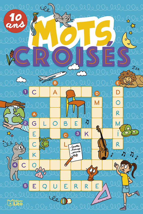 SUPER BLOC JEUX CROISES 10 ANS