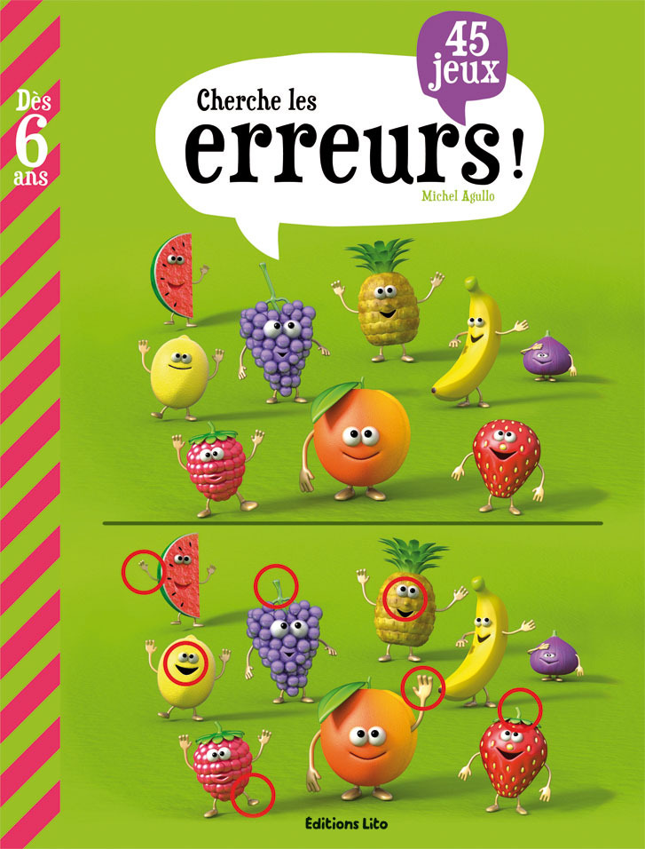 LIVRE JEUX CHERCHE ERREURS