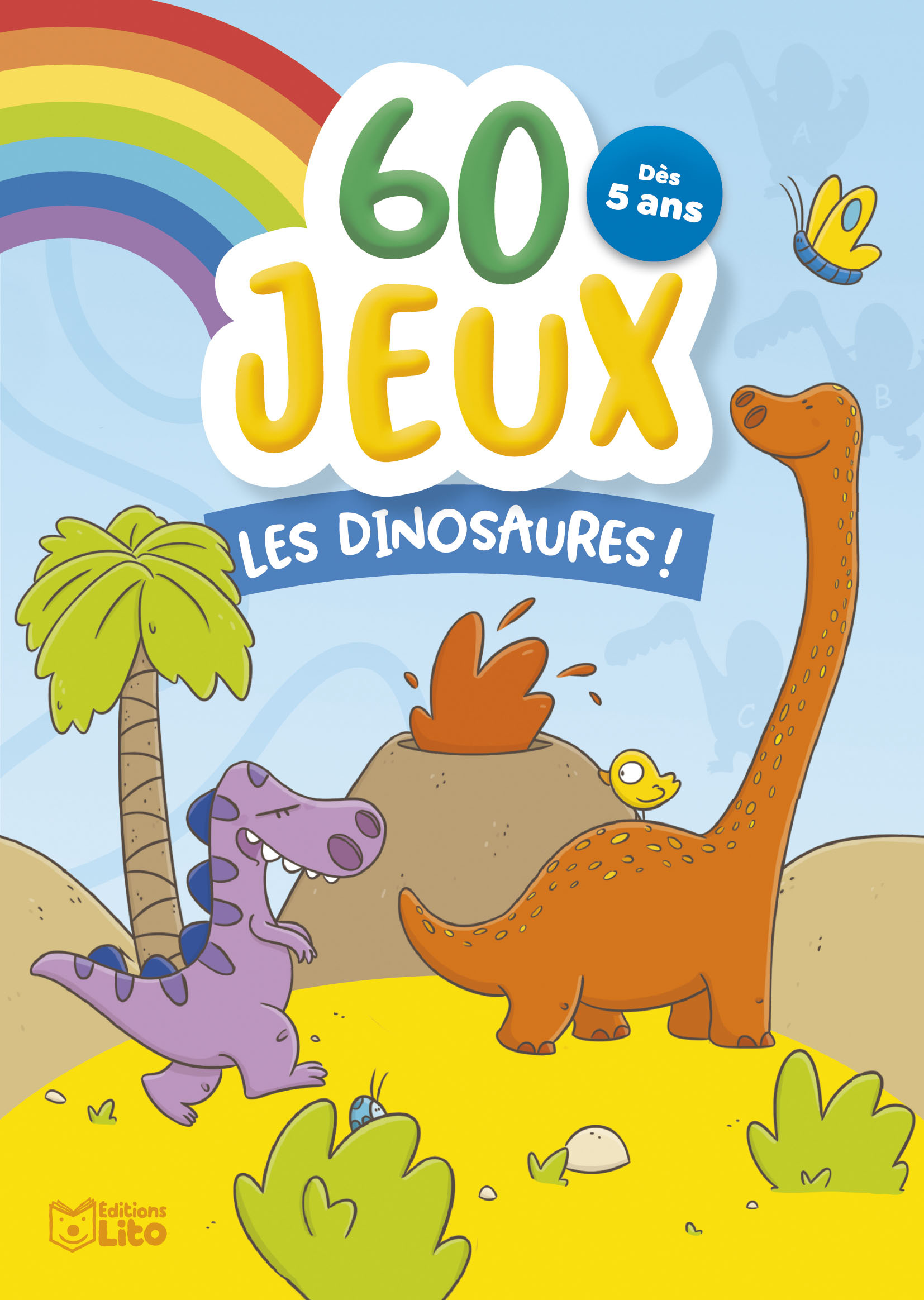BLOC 60 JEUX LES DINOSAURES !