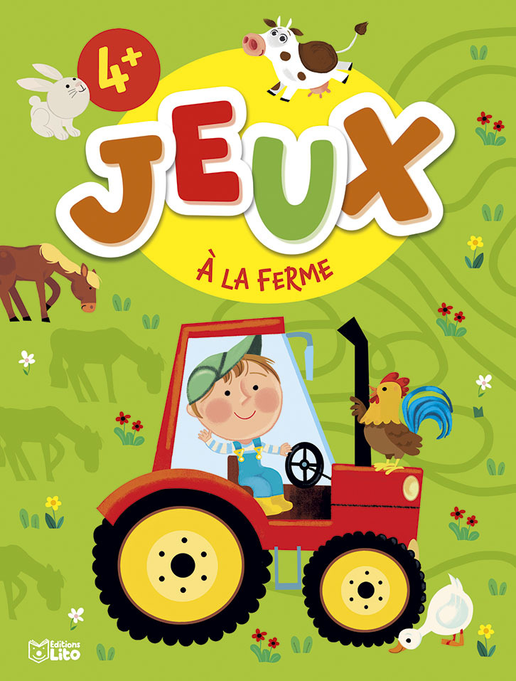 JE JOUE AVEC A LA FERME