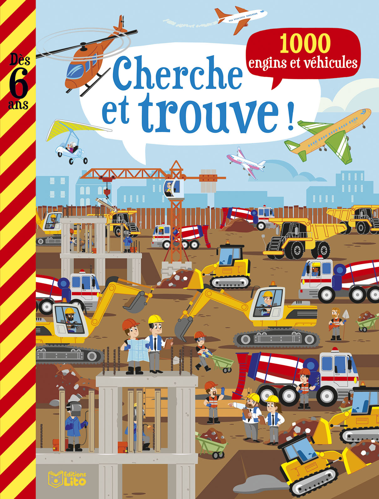 LIVRE JEUX CHERCHE TROUV ENGIN
