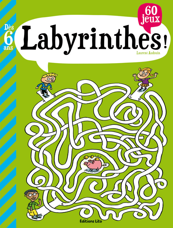 LIVRE JEUX LABYRINTHES