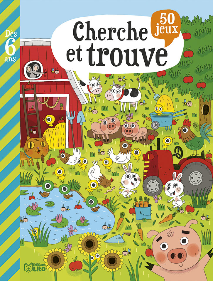 LIVRE JEUX CHERCHE ET TROUVE 6