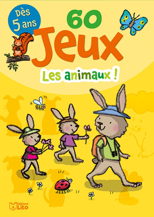 BLOC 60 JEUX LES ANIMAUX !