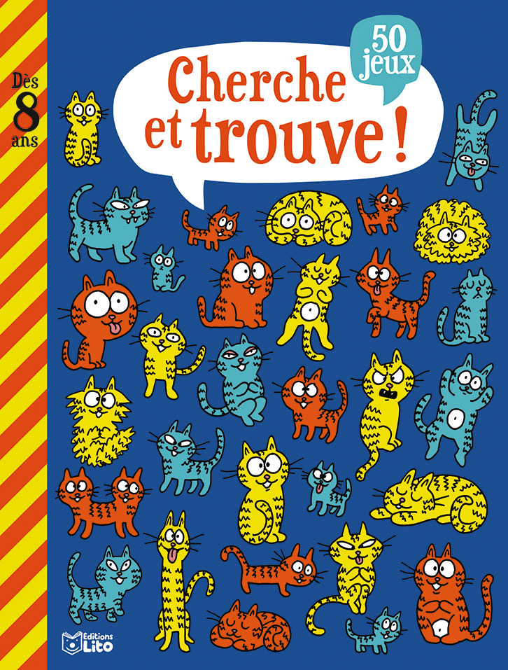 LIVRE JEUX CHERCHE TROUVE 8ANS