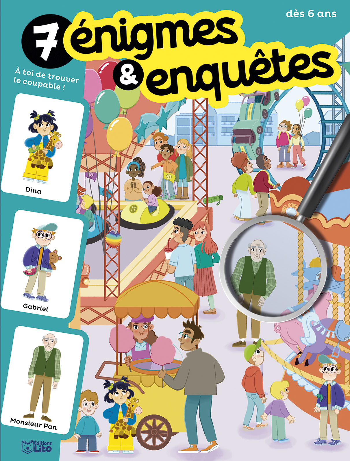 7 énigmes & enquêtes - à toi de trouver le coupable !