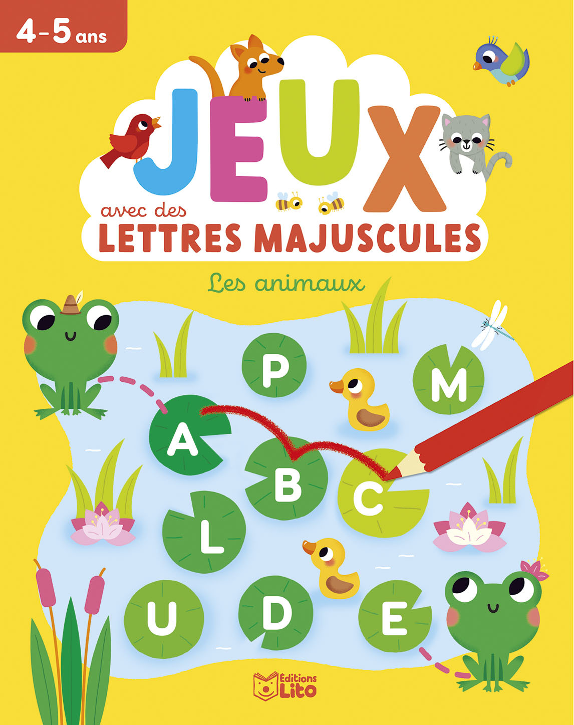 Jeux avec des lettres majuscules - les animaux