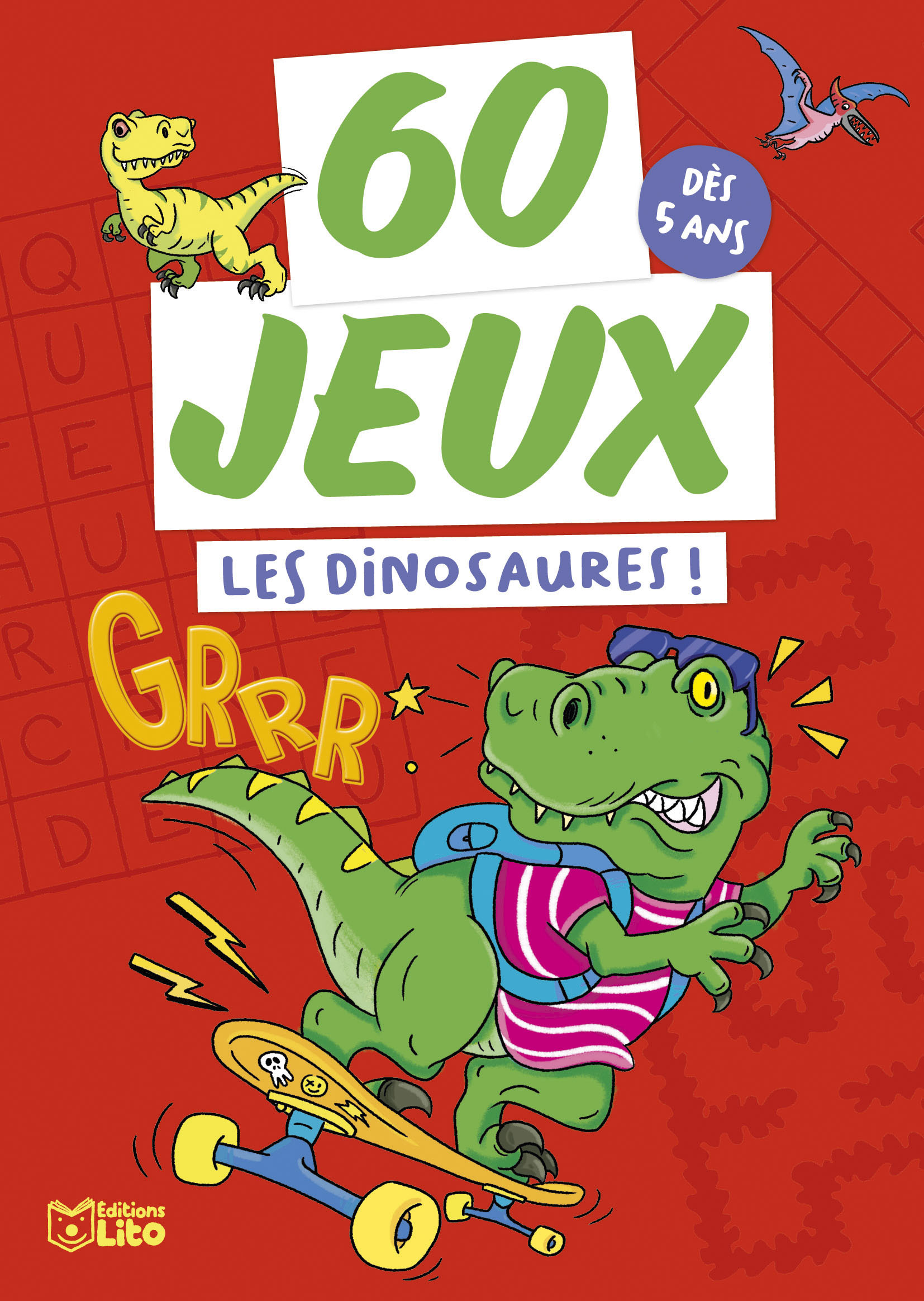 BLOC 60 JEUX LES DINOSAURES !