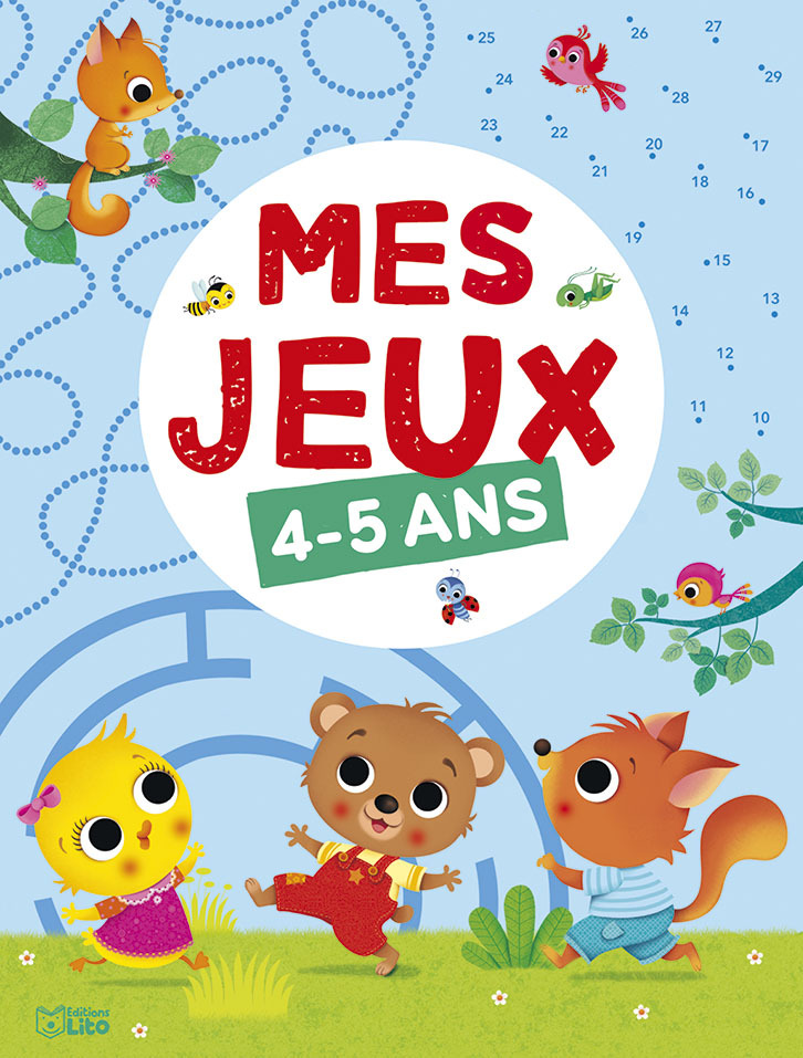 LIVRES JEUX - MES JEUX 4-5 ANS