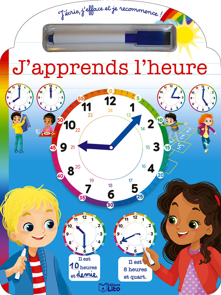J'ECRIS J'APPRENDS L'HEURE
