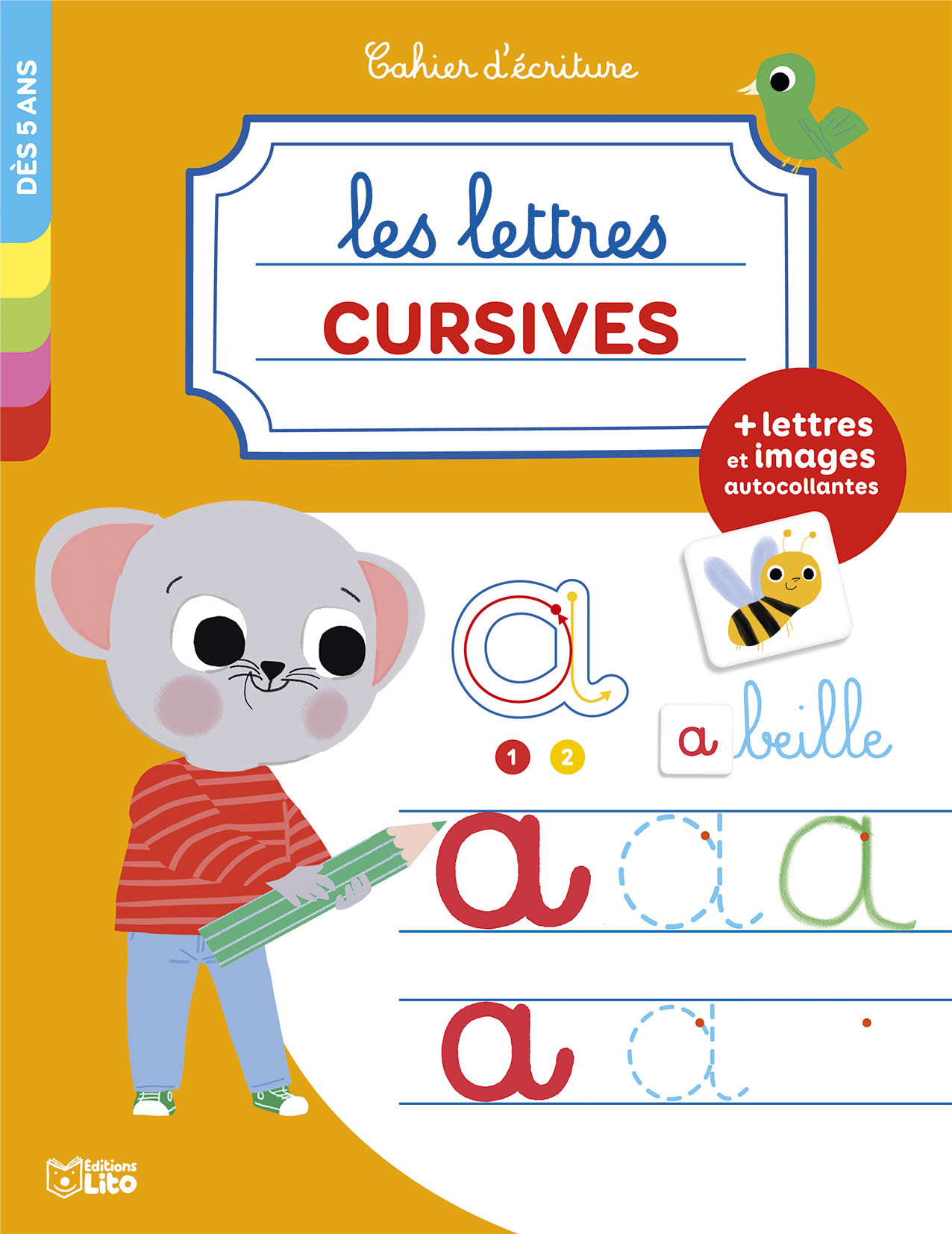 CAHIER D'ECRITURE LETTRES CURS