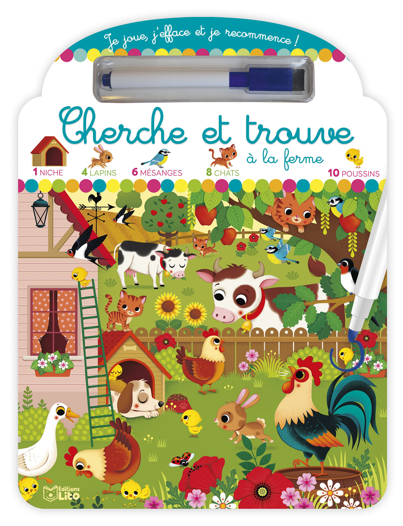 JE JOUE J EFFACE A LA FERME