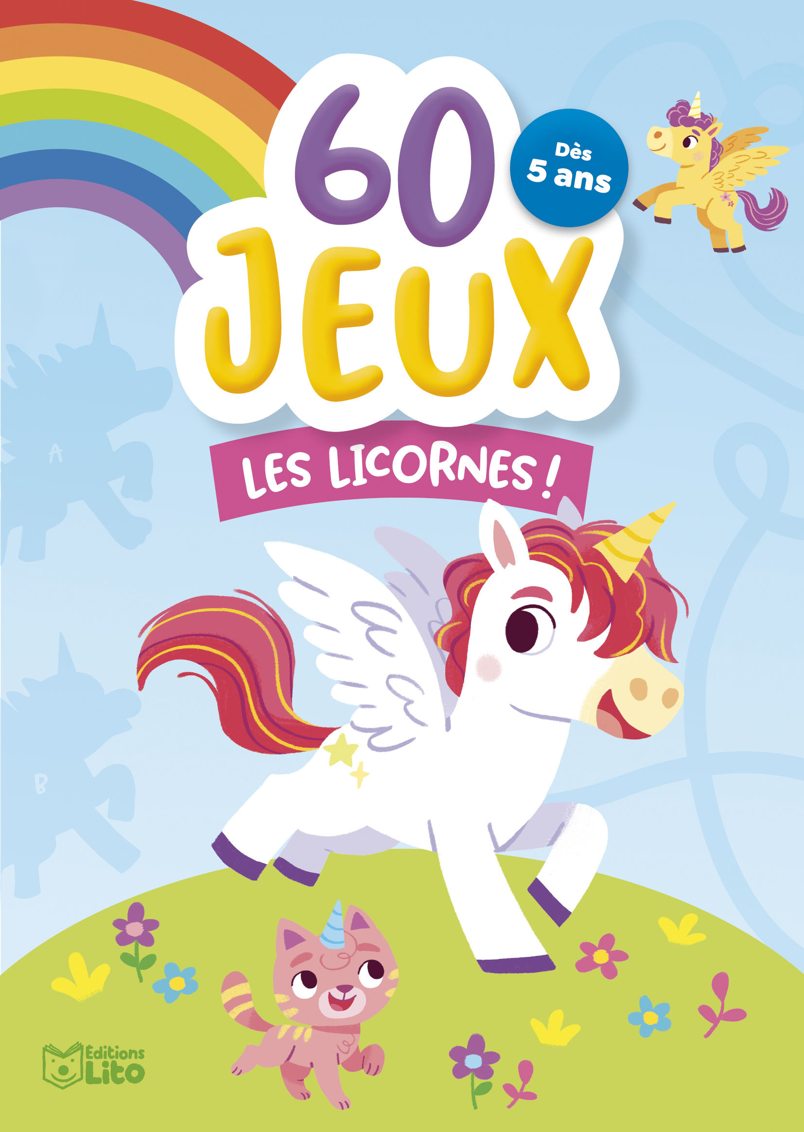 BLOC 60 JEUX LES LICORNES