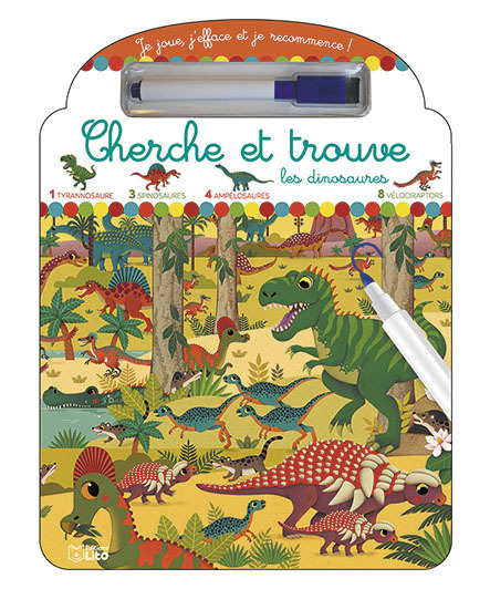 CHERCHE TROUVE LES DINOSAURES