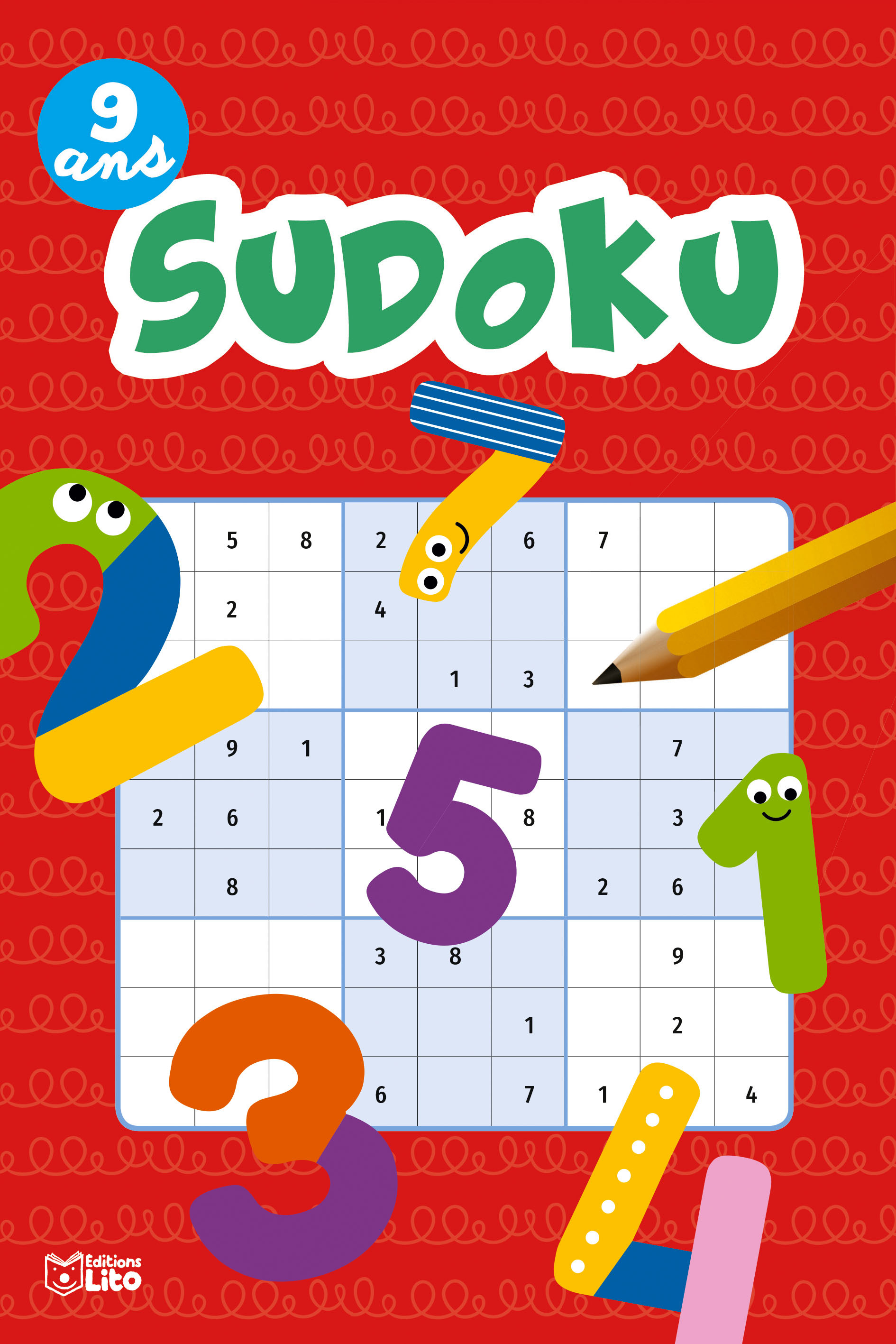SUPER BLOC JEUX SUDOKU 9 ANS