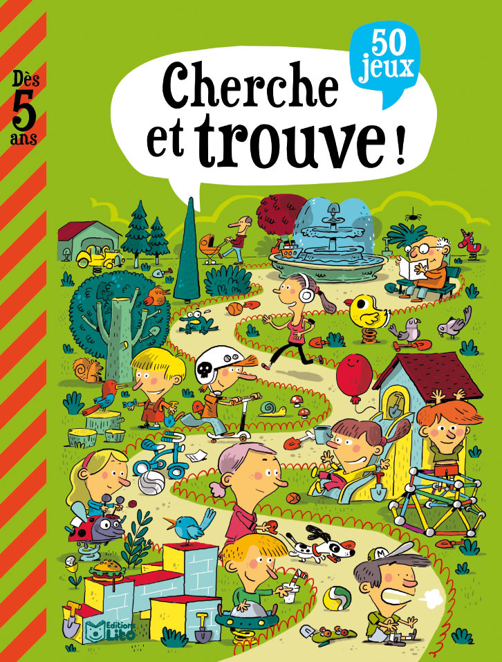LIVRE JEUX CHERCHE ET TROUVE