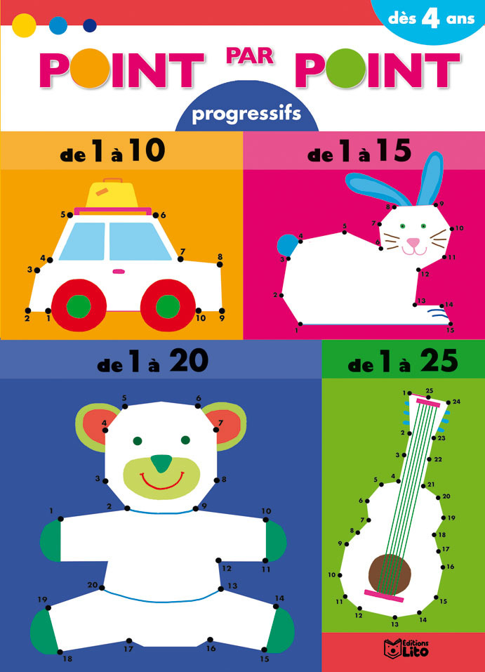 POINT PAR POINT DE 1 A 25