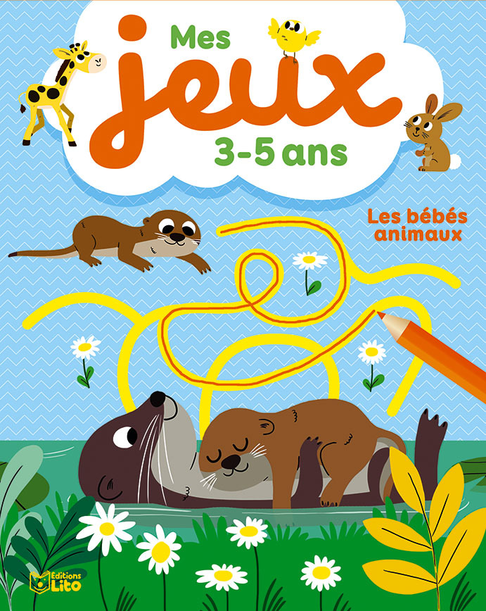 MES JEUX 3-5 ANS BEBES ANIMAUX