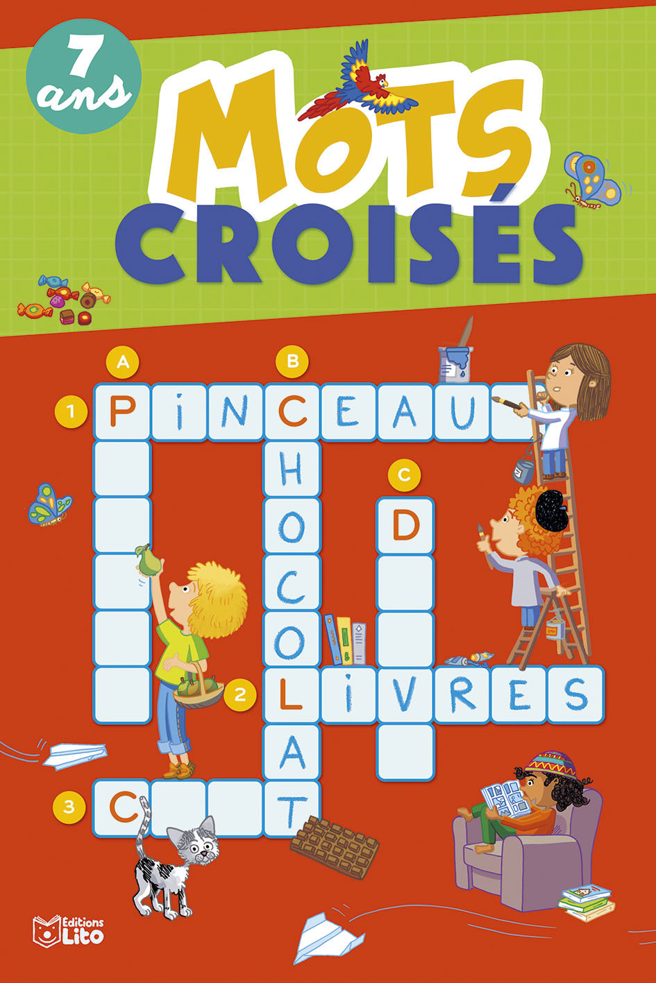 SUPER BLOC JEUX CROISES 7 ANS