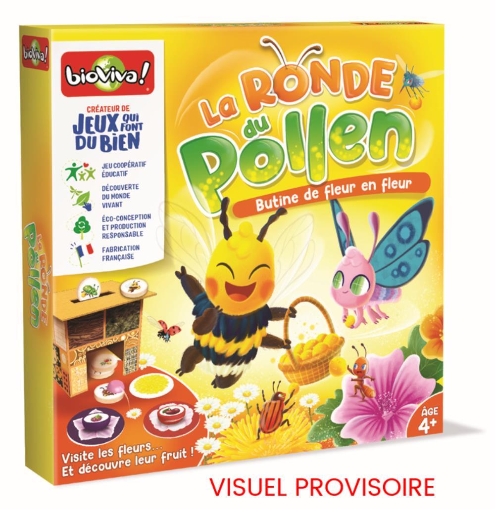 LA RONDE DU POLLEN : BUTINE DE FLEUR EN FLEUR