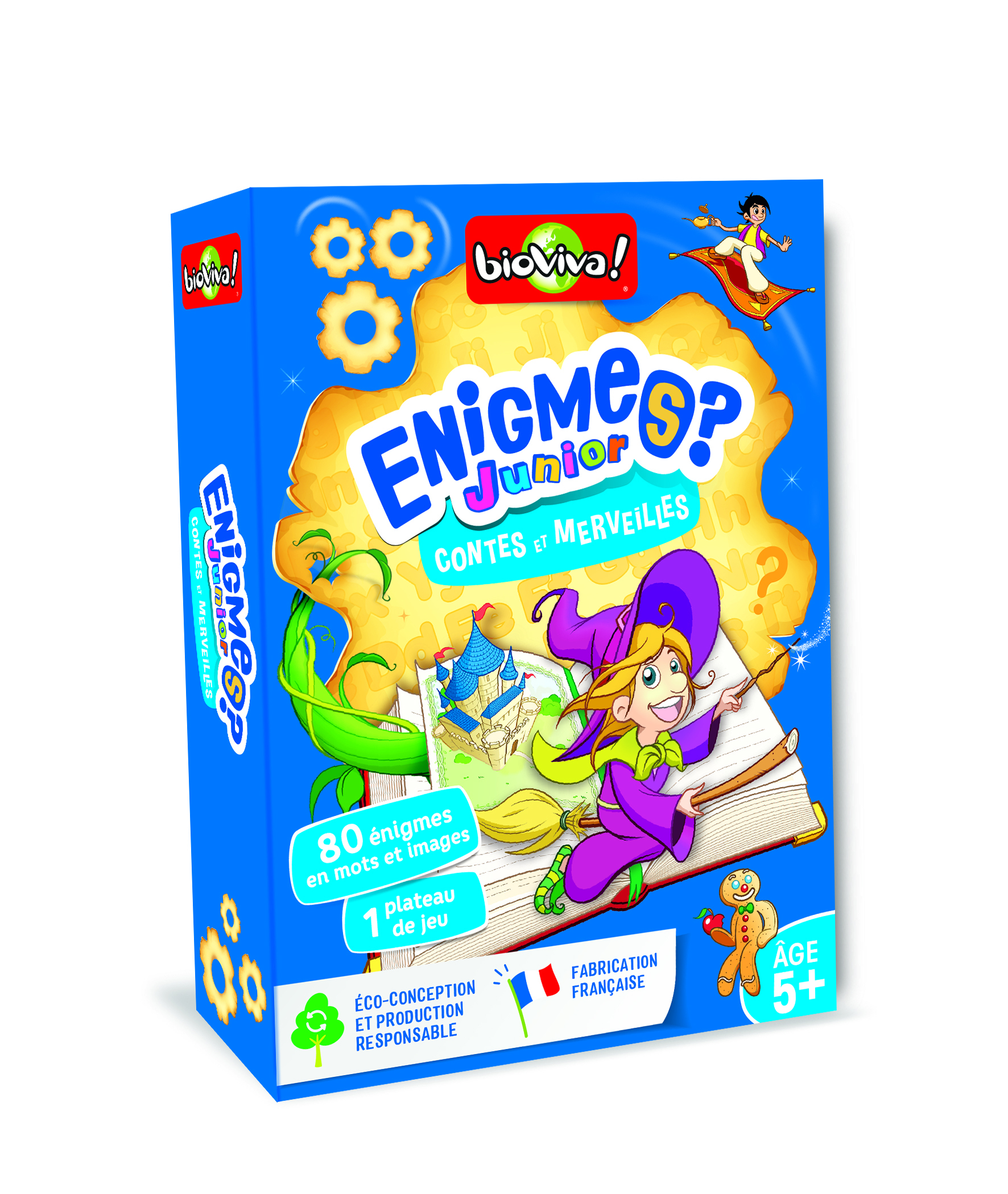 ENIGMES JUNIOR - CONTES ET MERVEILLES