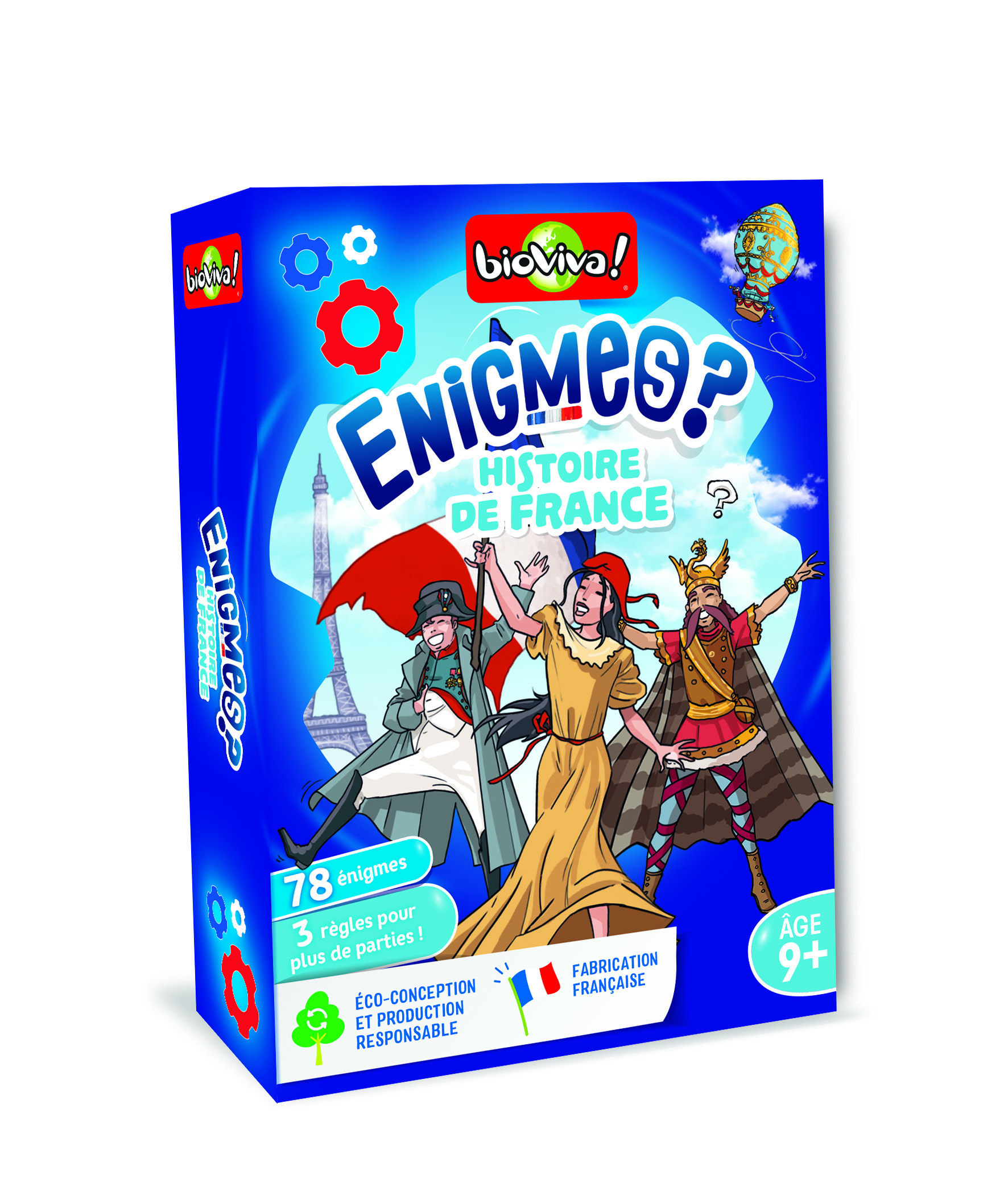 ENIGMES - HISTOIRE DE FRANCE.