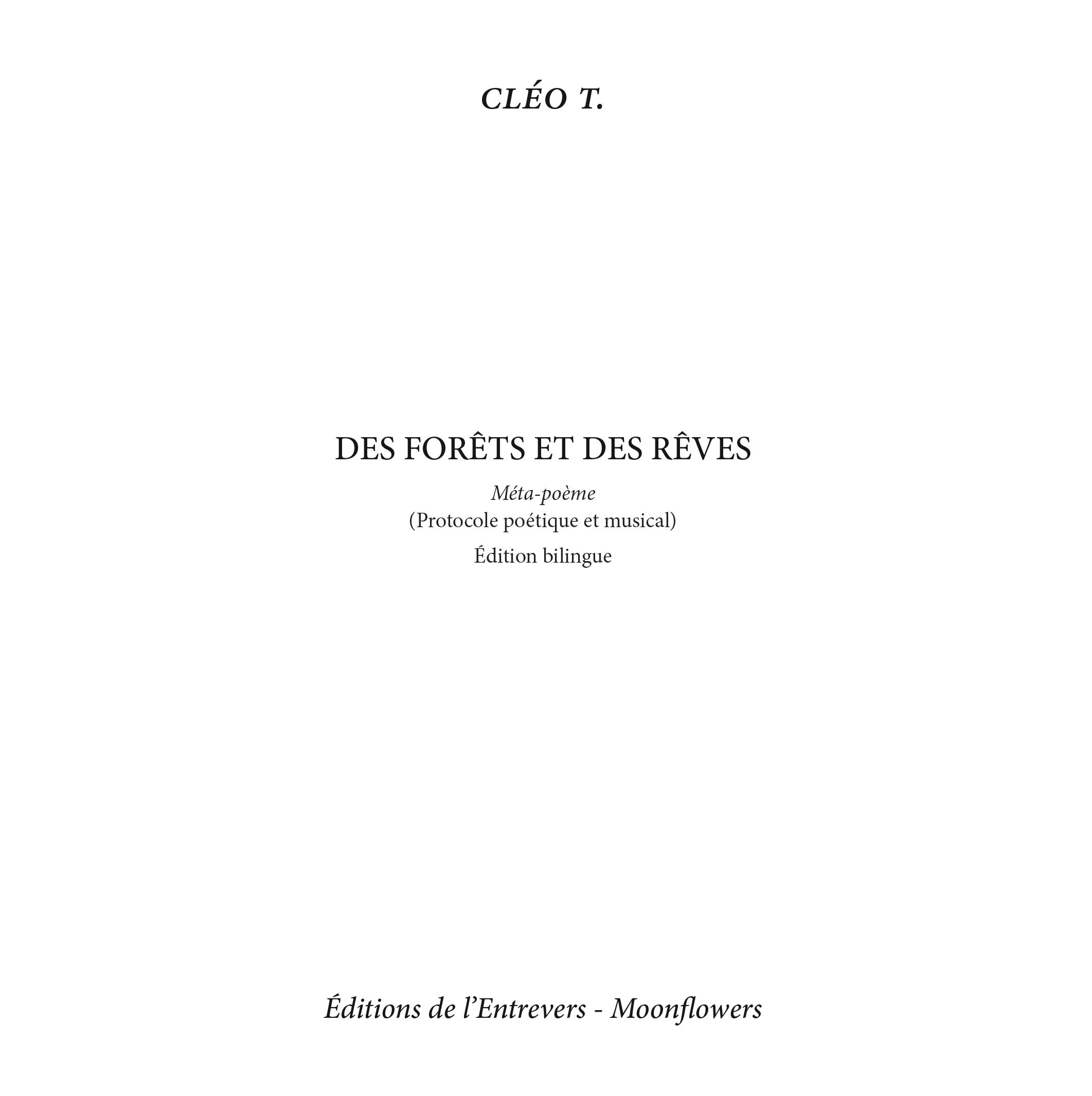 DES FORÊTS ET DES RÊVES