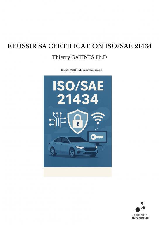 REUSSIR SA CERTIFICATION ISO/SAE 21434