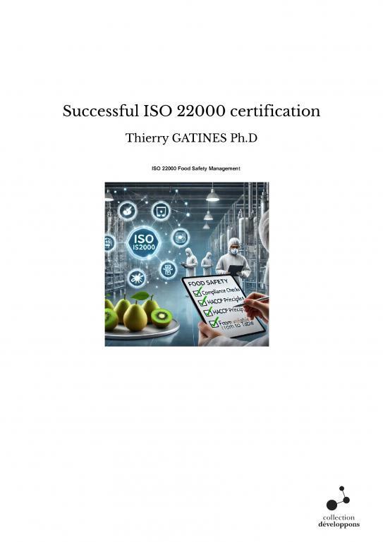 Successful ISO 22000 certification