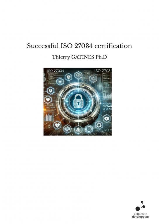 Successful ISO 27034 certification
