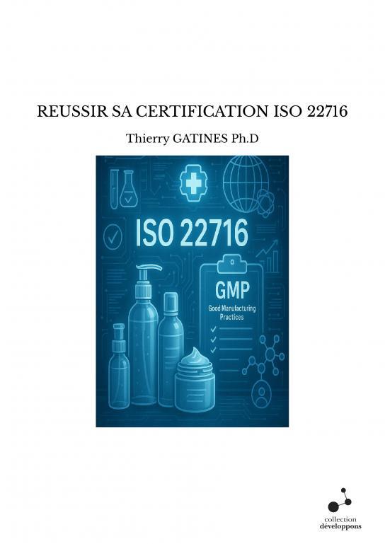 REUSSIR SA CERTIFICATION ISO 22716