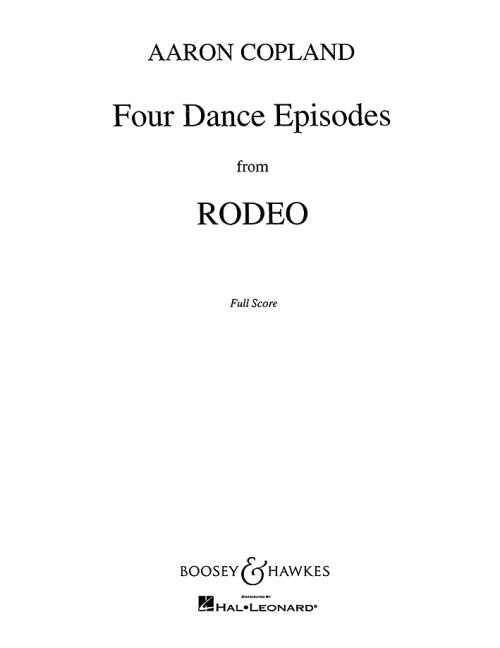 4 Dance Episodes from Rodeo
