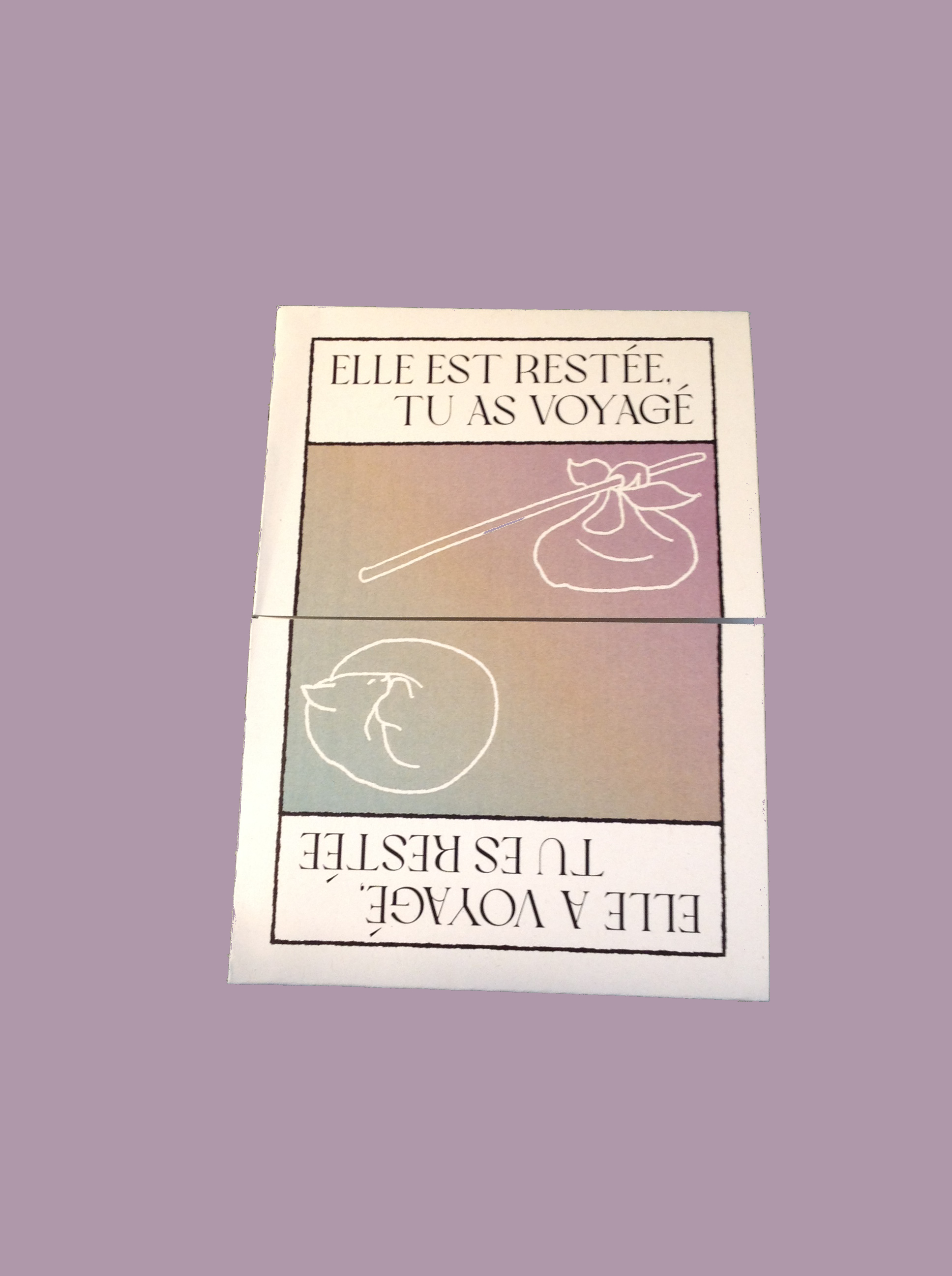 Elle a voyagé / Elle est restée