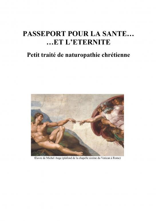 Passeport pour la santé et l'éternité