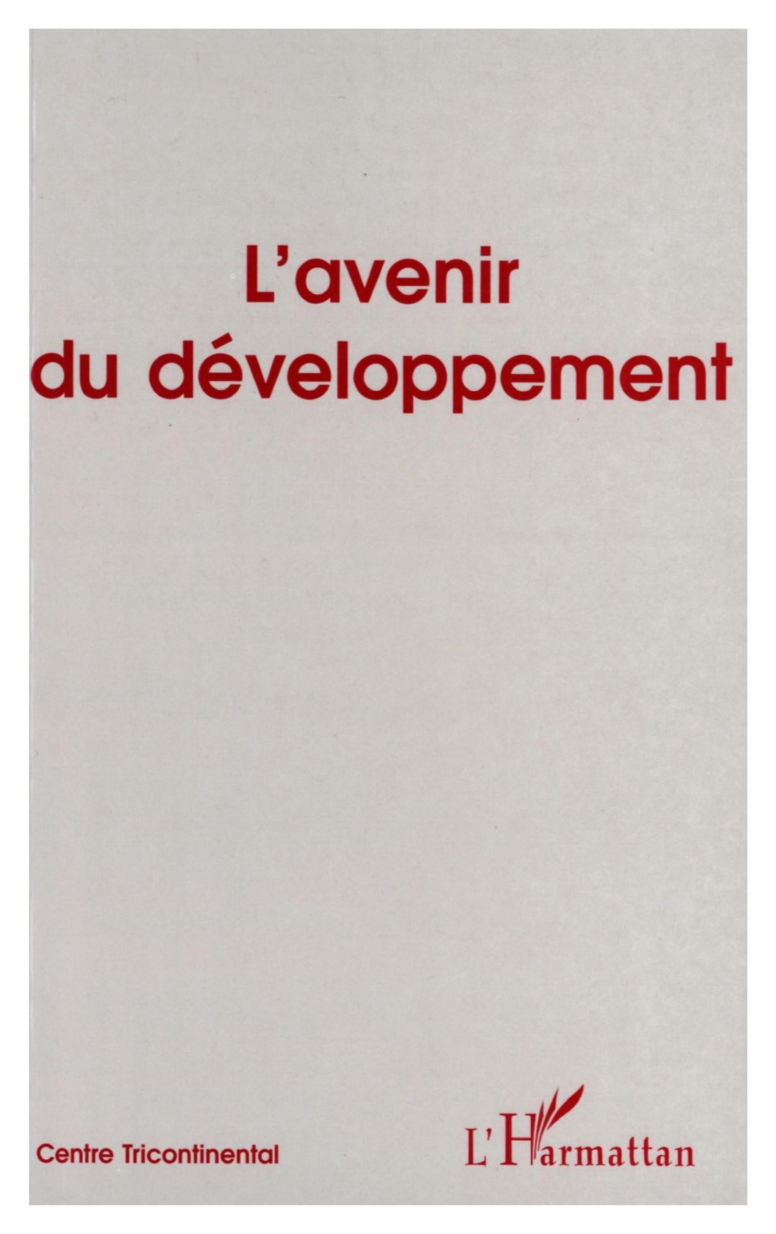 L'avenir du développement