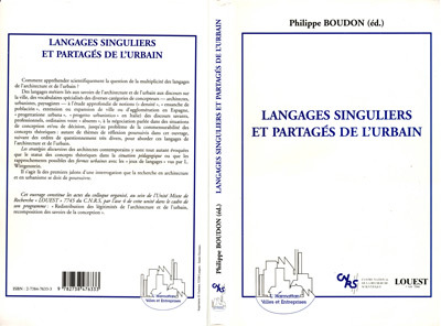 LANGAGES SINGULIERS ET PARTAGES DE L'URBAIN