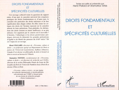 Droits fondamentaux et spécificités culturelles