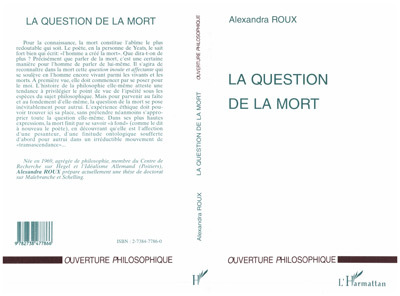 LA QUESTION DE LA MORT