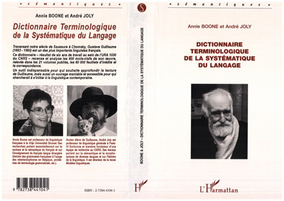Dictionnaire terminologique de la systématique du langage