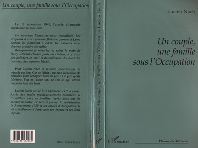 Un couple, une famille sous l'occupation