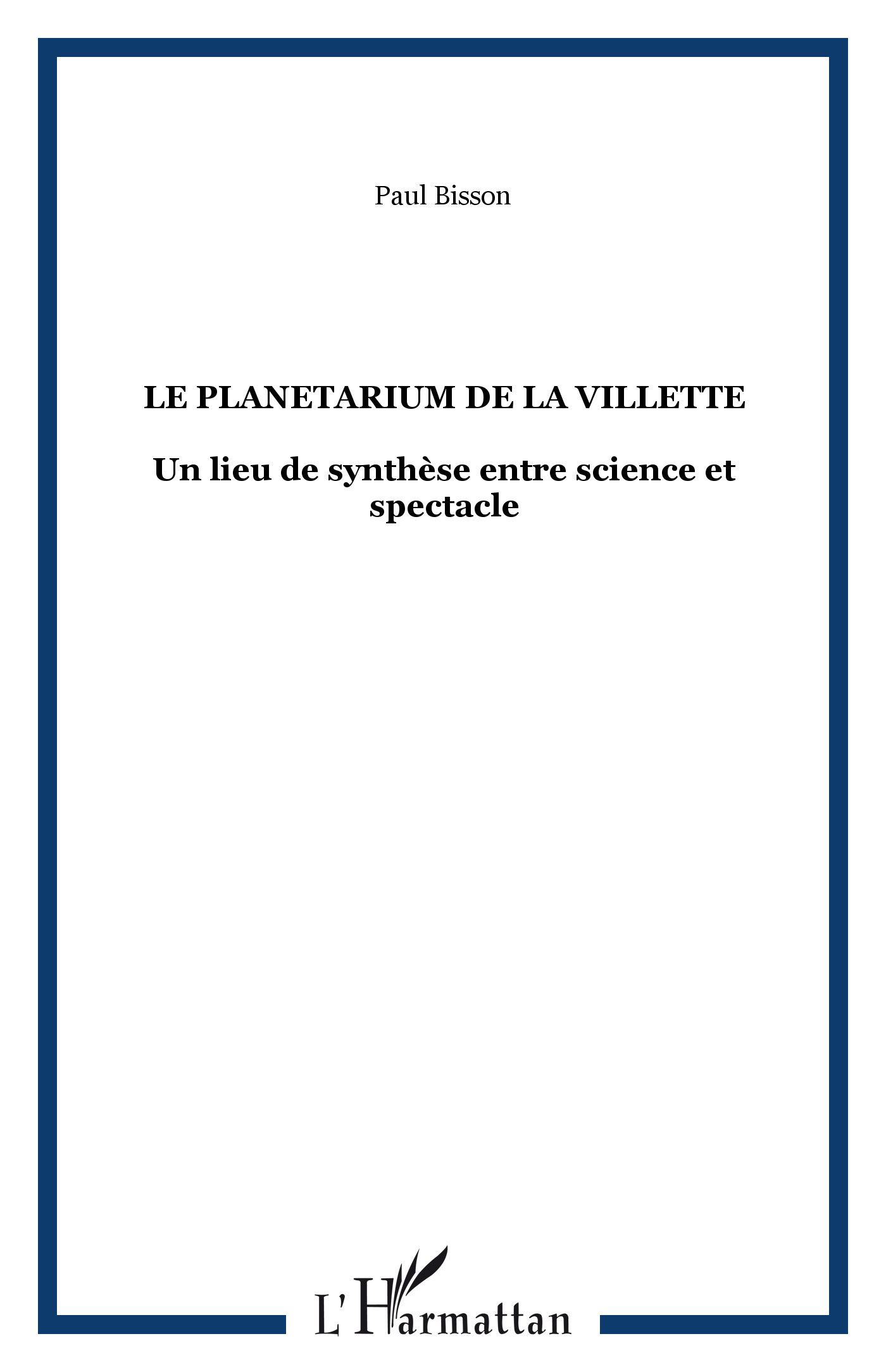 LE PLANETARIUM DE LA VILLETTE