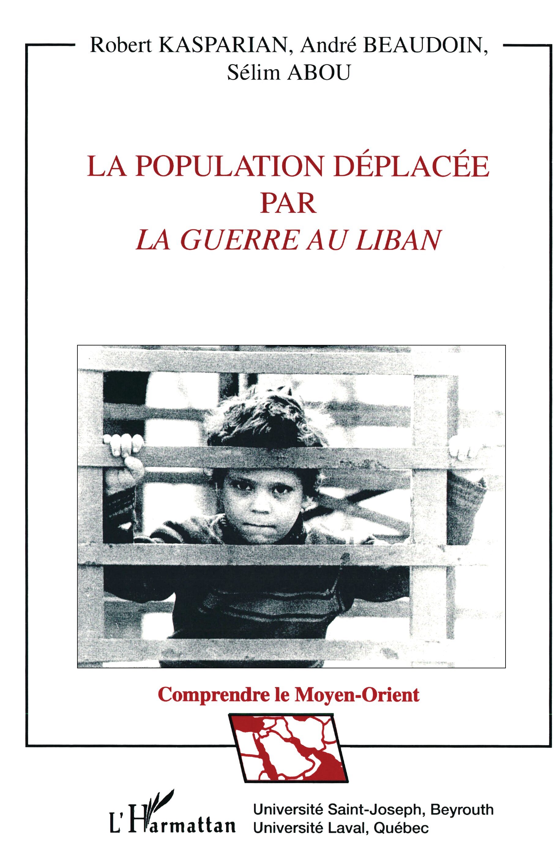 La population déplacée par la guerre au Liban