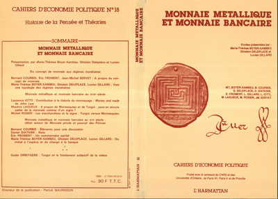 MONNAIE METALLIQUE ET  MONNAIE BANCAIRE
