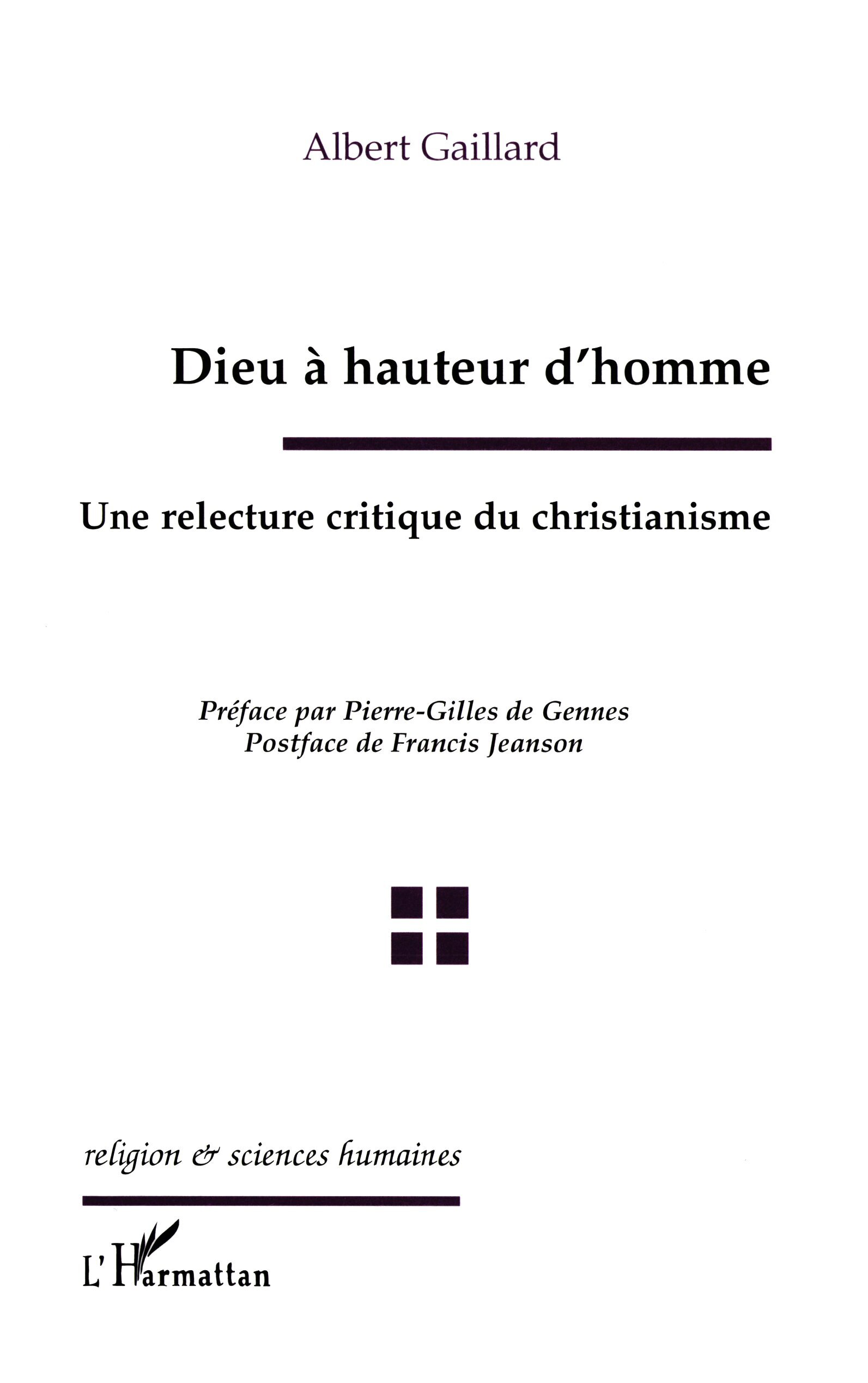 Dieu à Hauteur d'homme